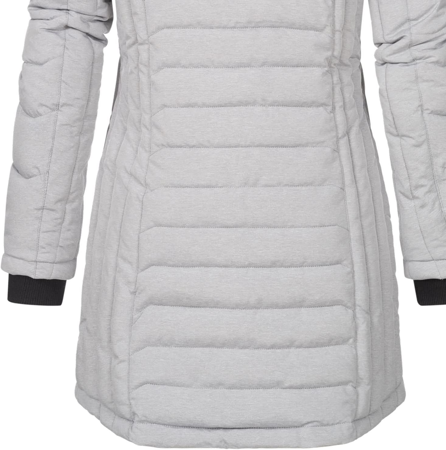 Detalle de Sublevel Damen Übergangsjacke mit Kapuze – sportlicher Steppmantel für Herbst/Winter
