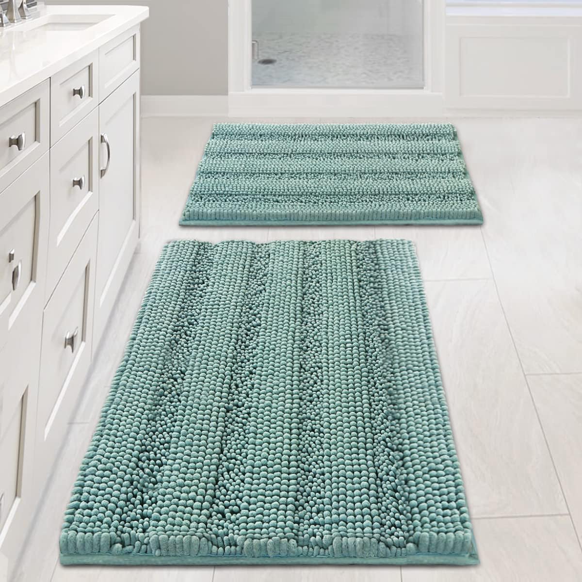 Thumbnail 6 de H.VERSAILTEX Bath Rug Set 2-Piece 20" x 32" + 20" x 20"