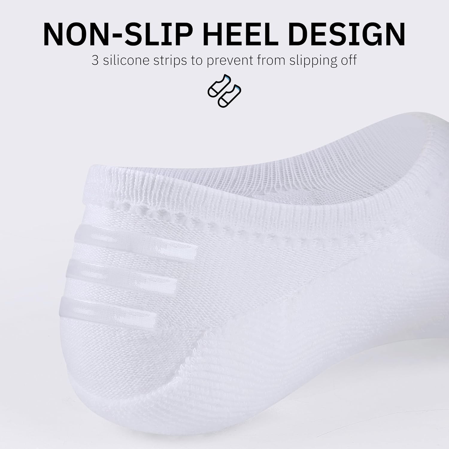 Detalle 2 de CLOSEMATE No Show trainer socks 6 pairs