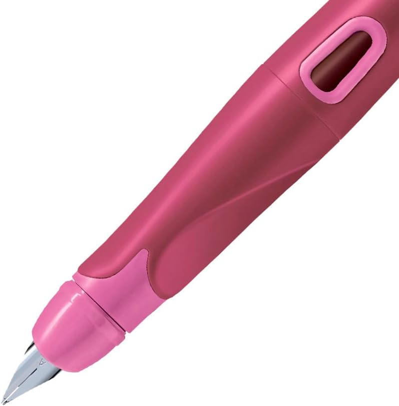 Thumbnail 2 de STABILO EASYbirdy Beere/Pink – Ergonomischer Schulfüller für Rechtshänder, A-Feder, inkl. Patrone & Einstellwerkzeug