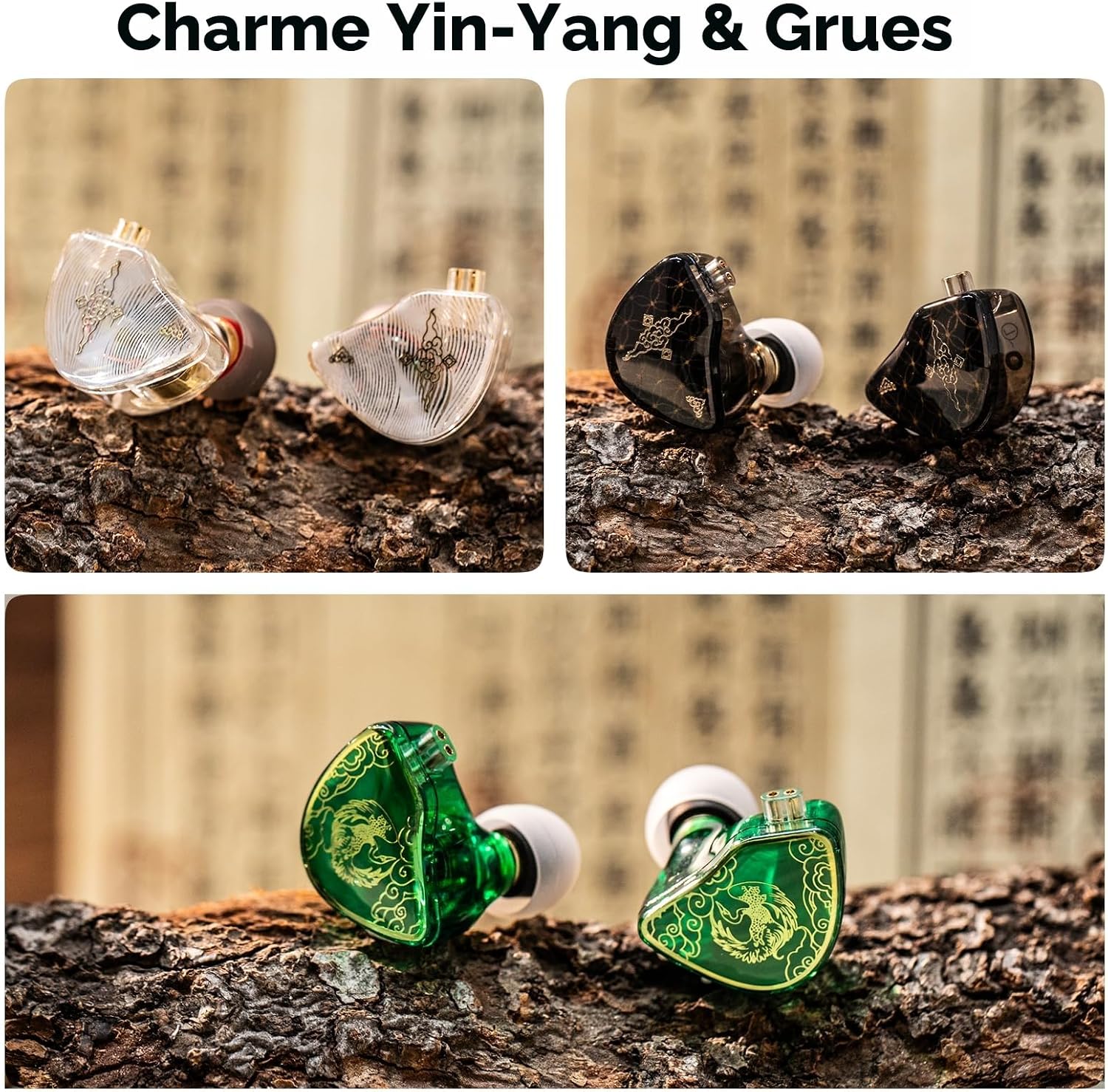 Thumbnail 6 de Linsoul TANGZU Wan'er S.G — écouteurs intra-auriculaires HiFi à diaphragme 10 mm, câble OFC détachable à 2 broches (blanc, sans micro)