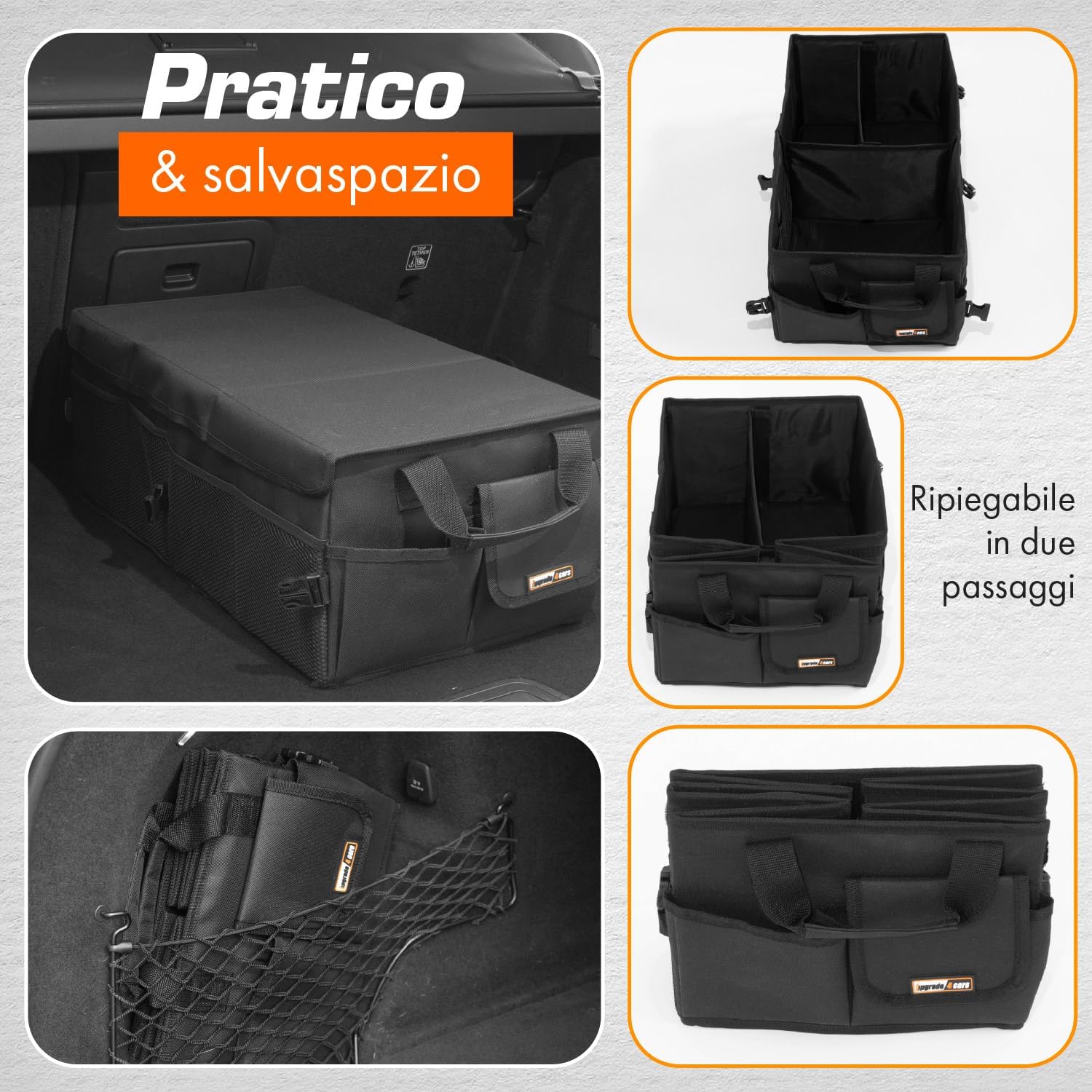 Thumbnail 6 de Upgrade4cars Organizer Bagagliaio Auto Grande
