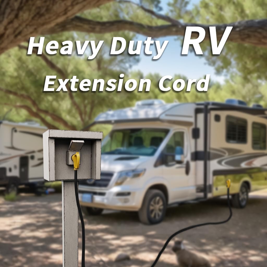 Thumbnail 6 de PlugSaf 50 ft NEMA 14-50P/14-50R RV/EV Extension Cord — Weatherproof 50A, 125/250V, Grip Handle, ETL Listed