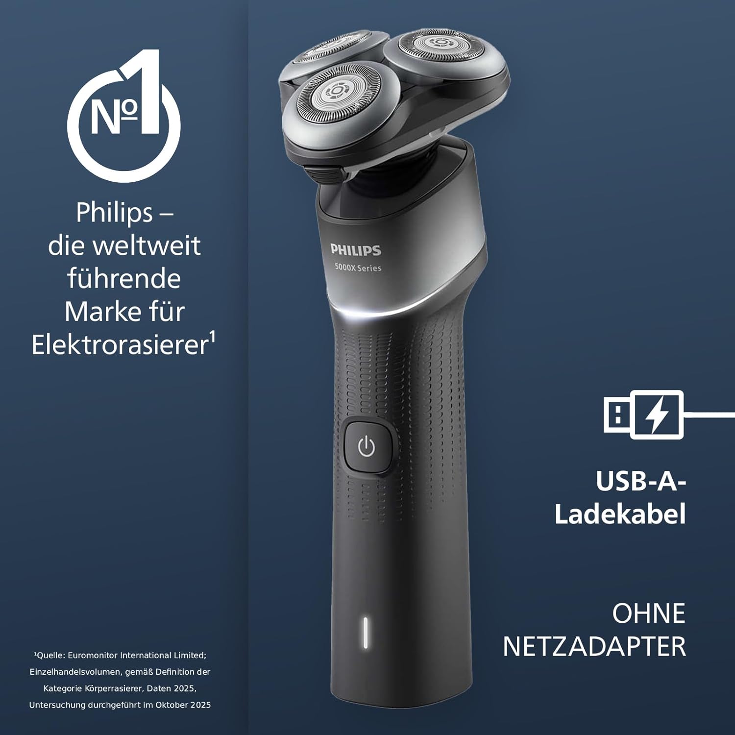Detalle 2 de Philips Shaver Series 5000X X5004/00 – Elektrorasierer