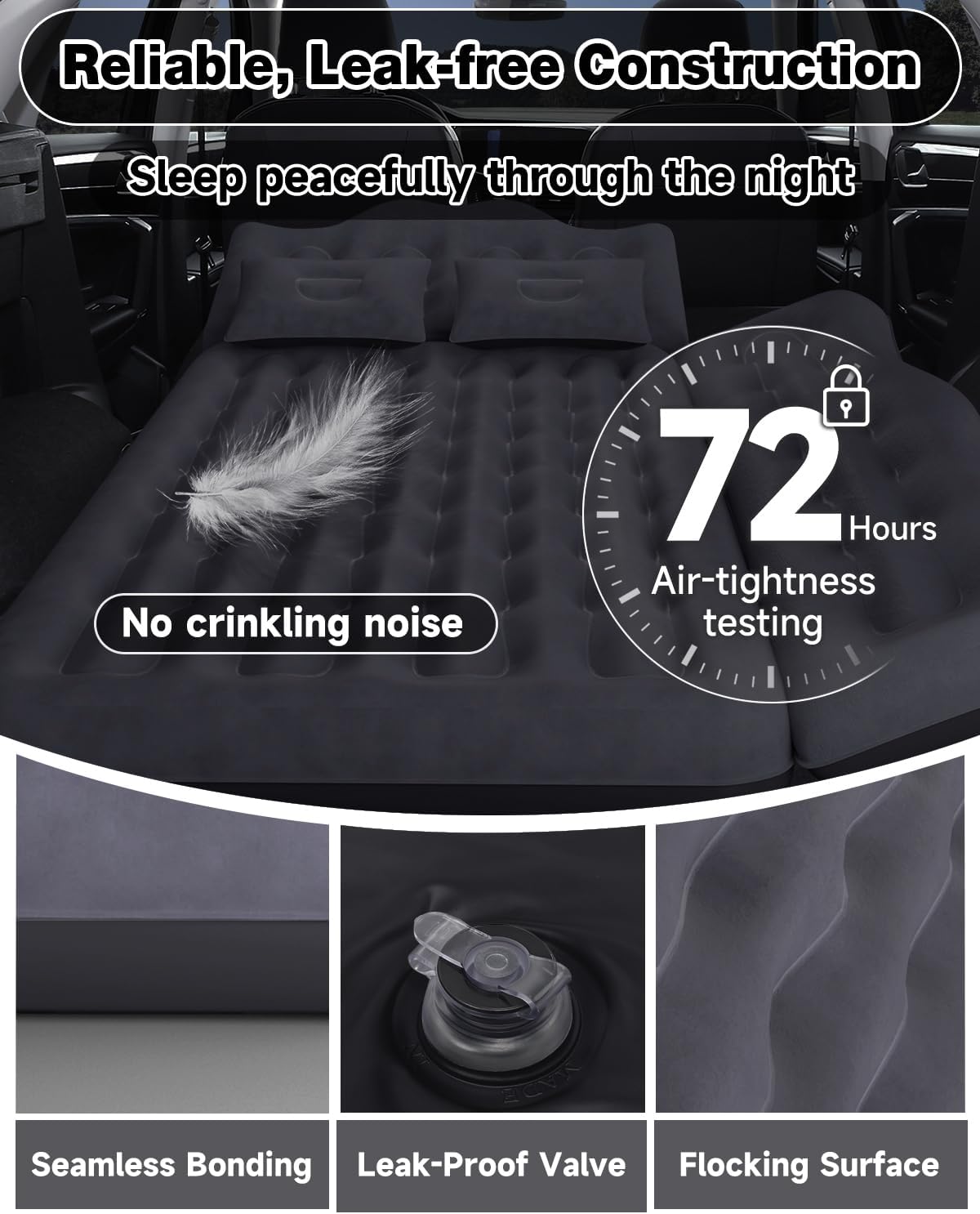 Detalle 2 de Umbrauto Car Air Mattress in PVC