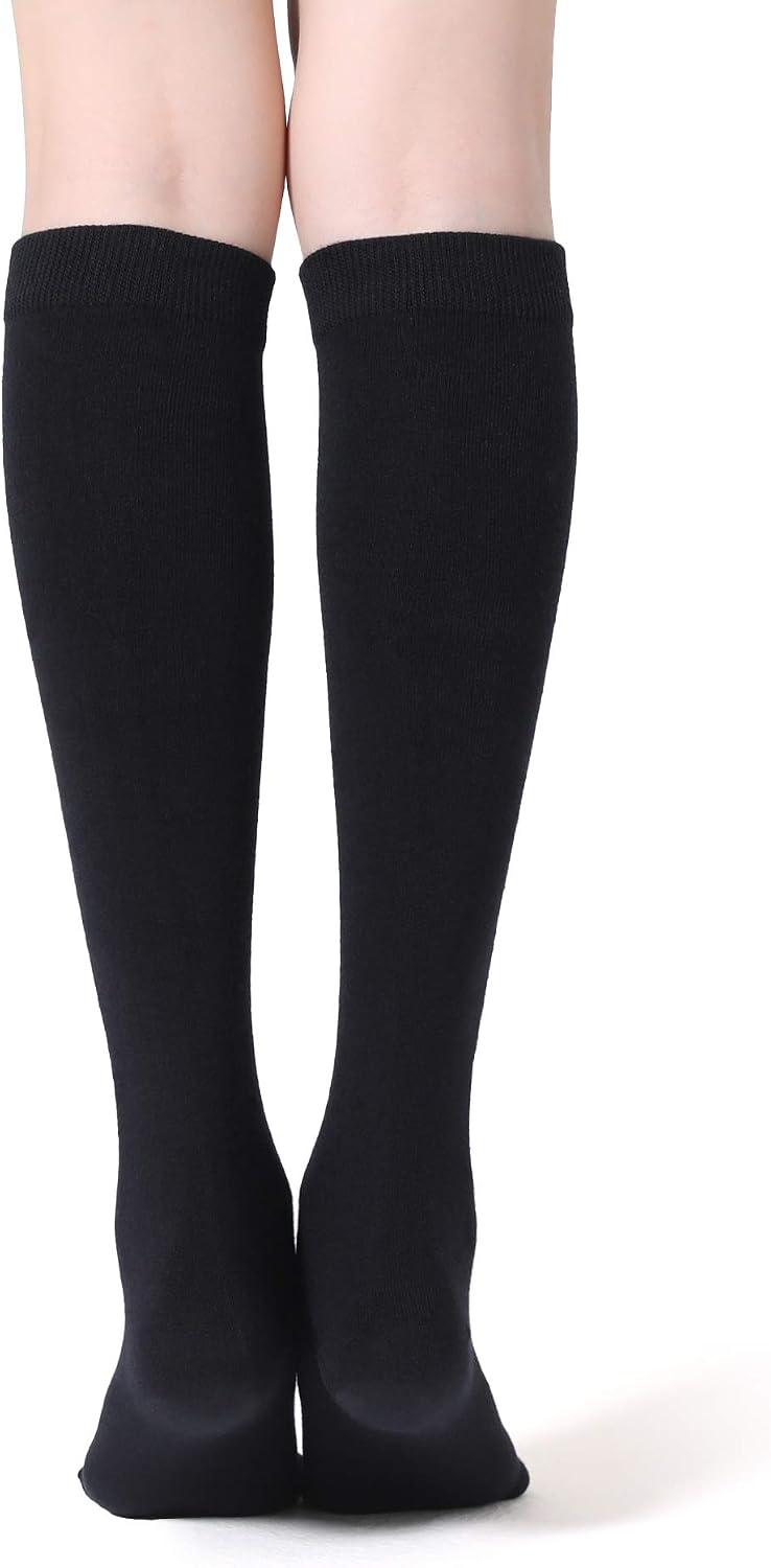 Thumbnail 4 de FITRELL Women's Knee-High Athletic Socks, Casual Stripe Tube Style