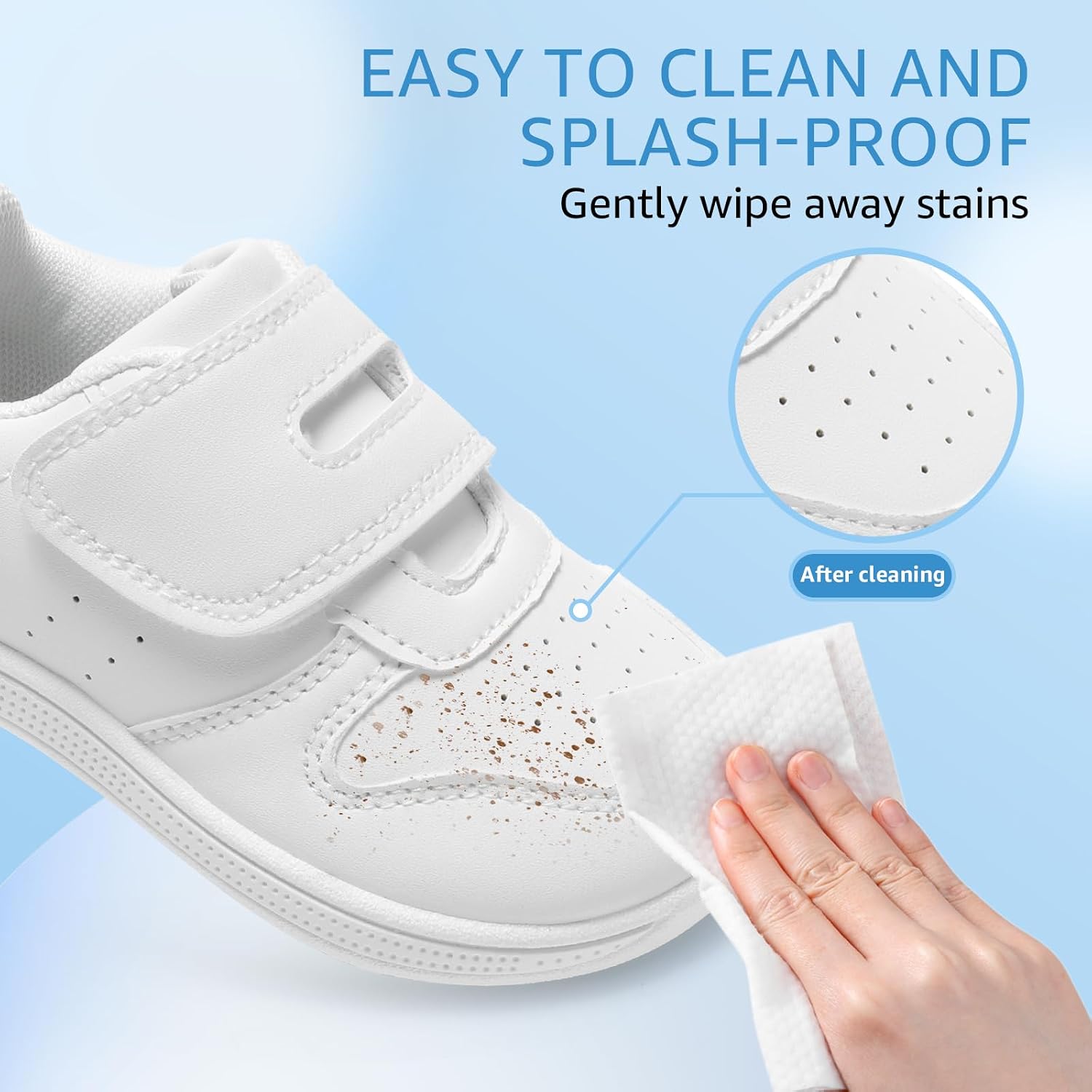 Thumbnail 6 de STQ KIDS Toddler Trainers with Wide Toe Box – Zero Drop Barefoot Style Shoes