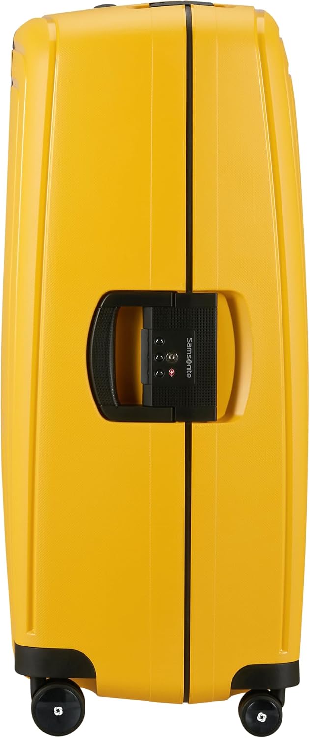Detalle de Samsonite S'Cure Spinner 81 cm – duża walizka twarda 138 l z zamkiem TSA