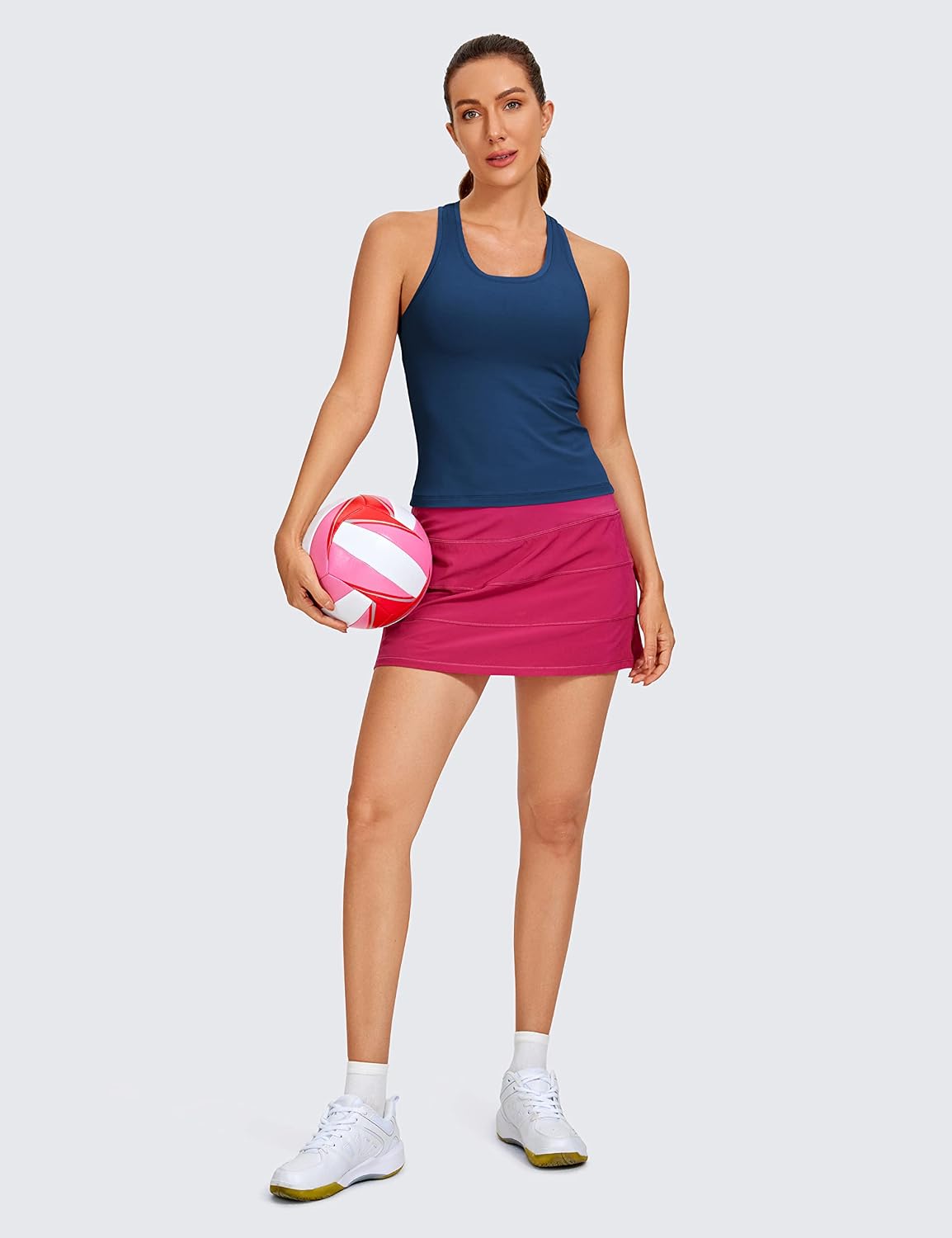 Detalle de CRZ YOGA Butterluxe canotta da donna senza maniche per allenamento