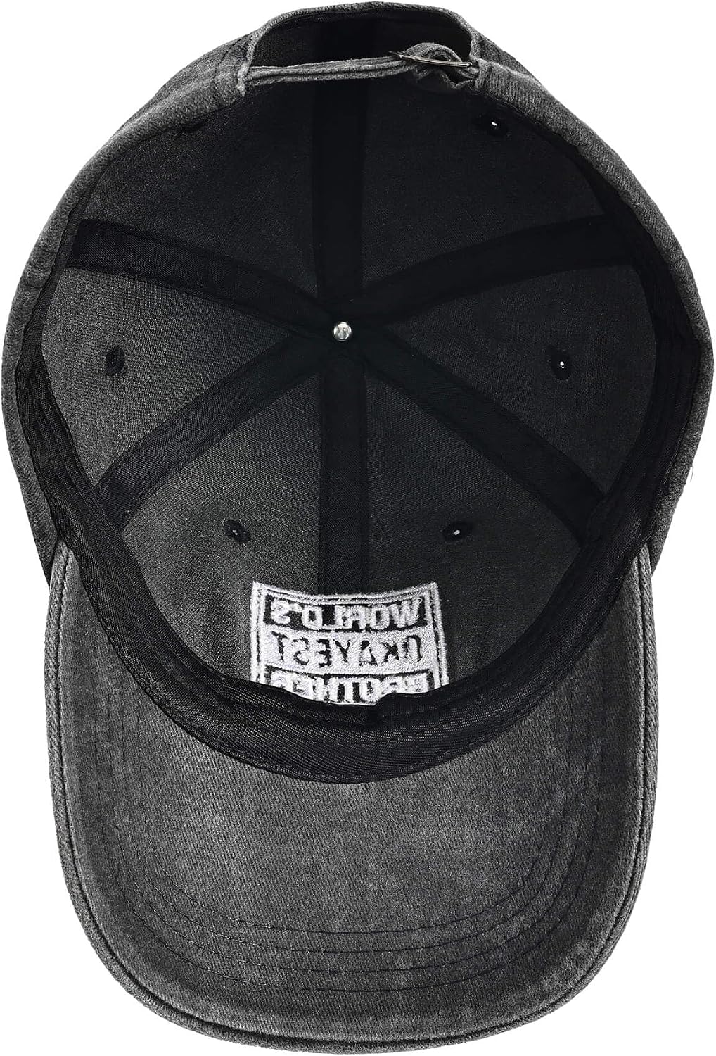 Detalle de Jeasona Men's Cotton Baseball Cap with Print – One Size