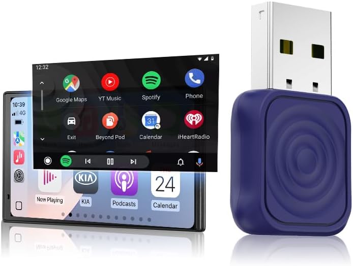Detalle de Carlinkit Mini Ultra adaptateur sans fil 32,85 mm