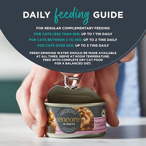 Detalle 2 de Encore 100% Natural Wet Cat Food – Chicken Selection in Broth (12 x 70g tins)