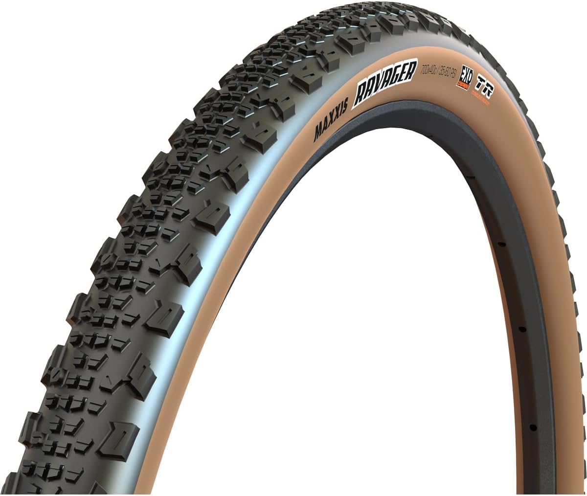 Pneu Ravager 700x50C TR Souple Exo/Tubeless Ready – 60 TPI, Tanwall
