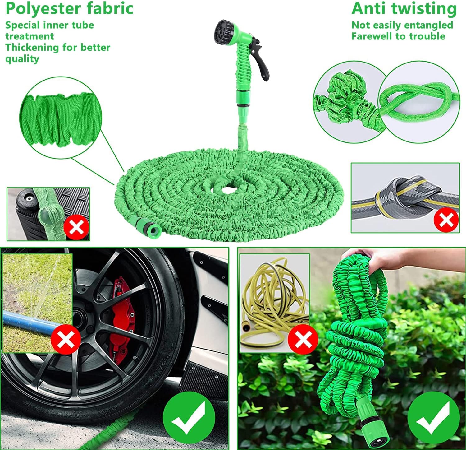 Detalle 2 de Expandable Garden Hose Pipe 30m