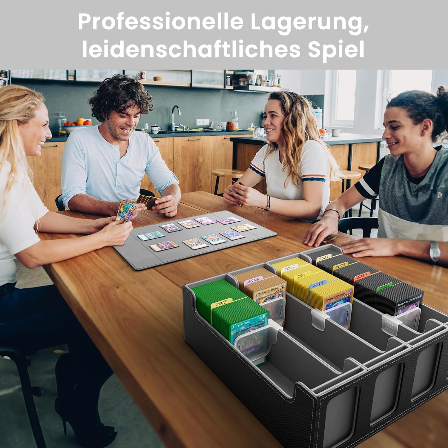 Detalle 2 de Hot Bee Deck Box für 2400 Sammelkarten 🎴