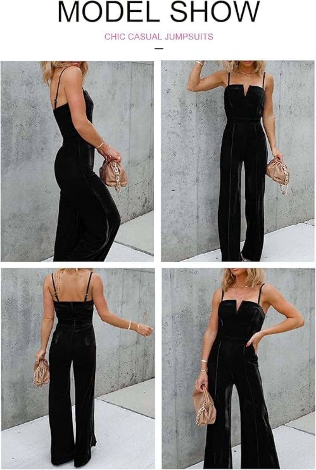 Detalle 2 de BLENCOT Women's Jumpsuit in Polyester Blend