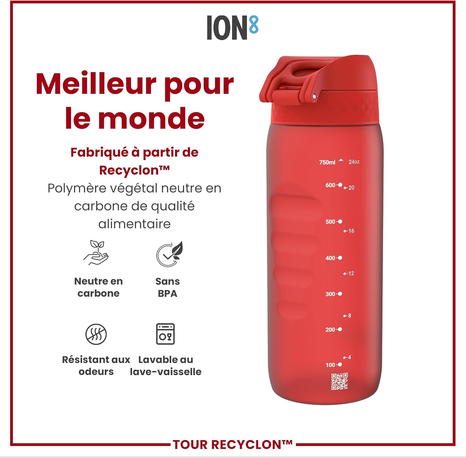 Thumbnail 5 de ION8 Gourde 750 ml anti-fuite đ„€