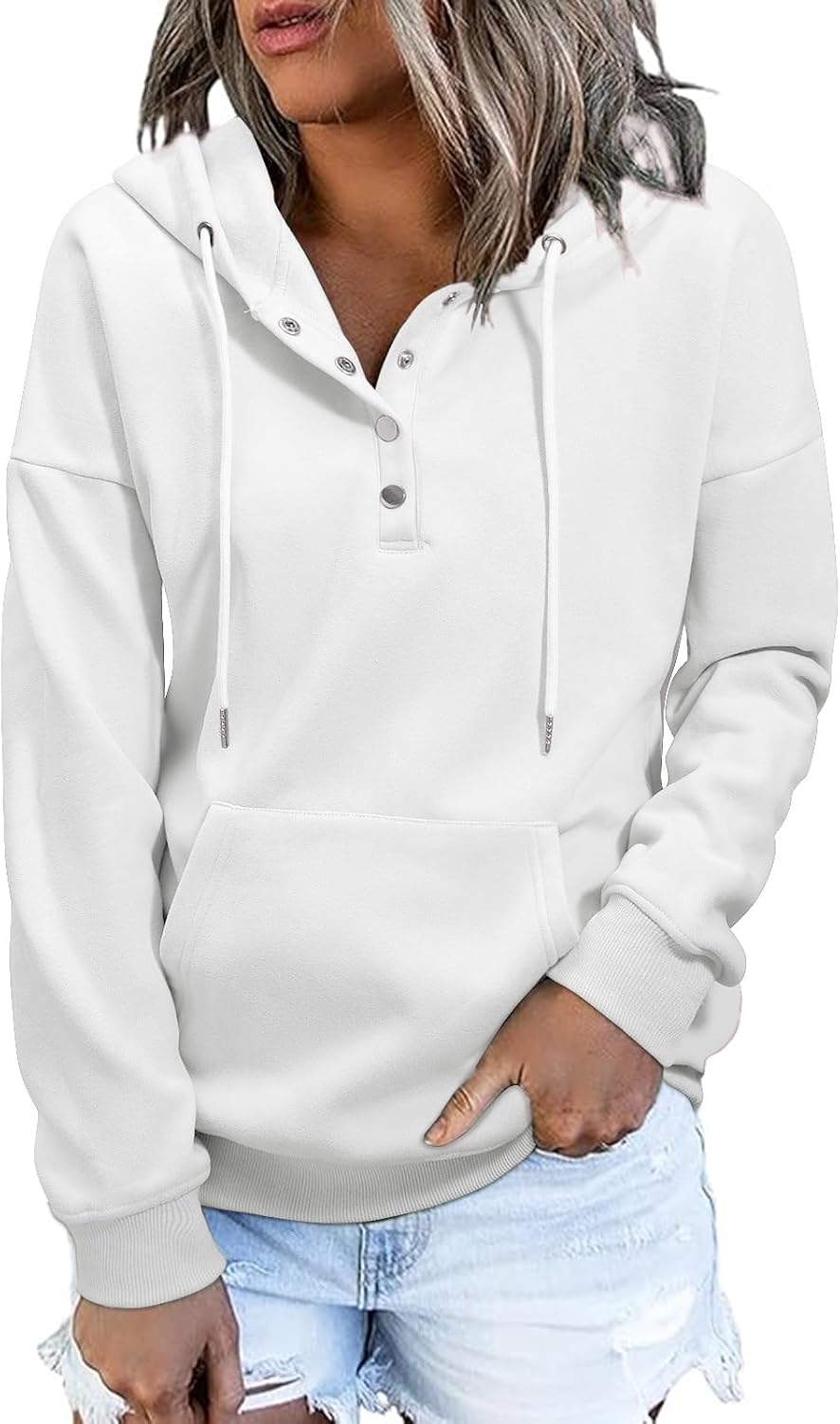 Thumbnail 2 de heekpek Hoodies for Women long sleeve Warm Sweatshirt