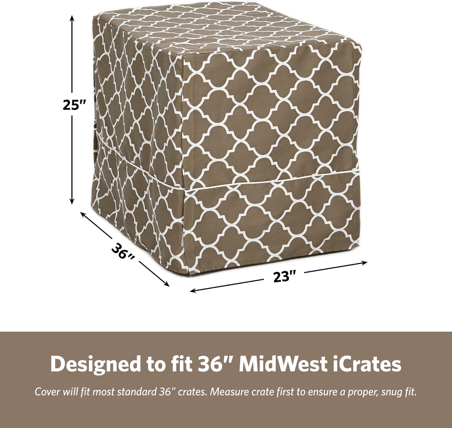 Thumbnail 5 de MidWest CVR36T-BR Hundebox-Abdeckung 91 cm