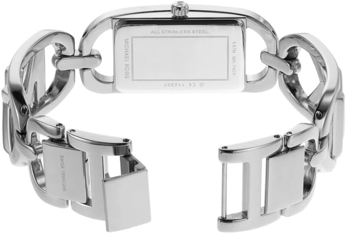 Thumbnail 5 de Michael Kors Orologio Empire da donna in acciaio inox, cassa rettangolare e movimento al quarzo