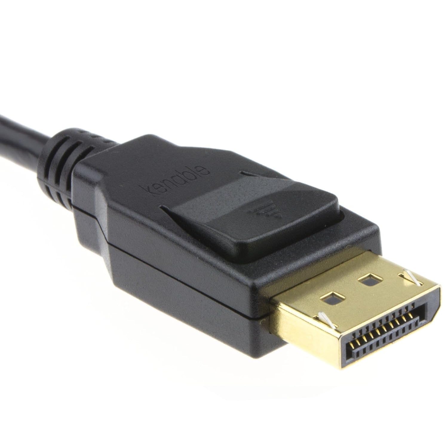 Detalle de Kenable DisplayPort v1.4 HBR3 8K60Hz / 4K120Hz MST Cable – Gold Plated, 1m