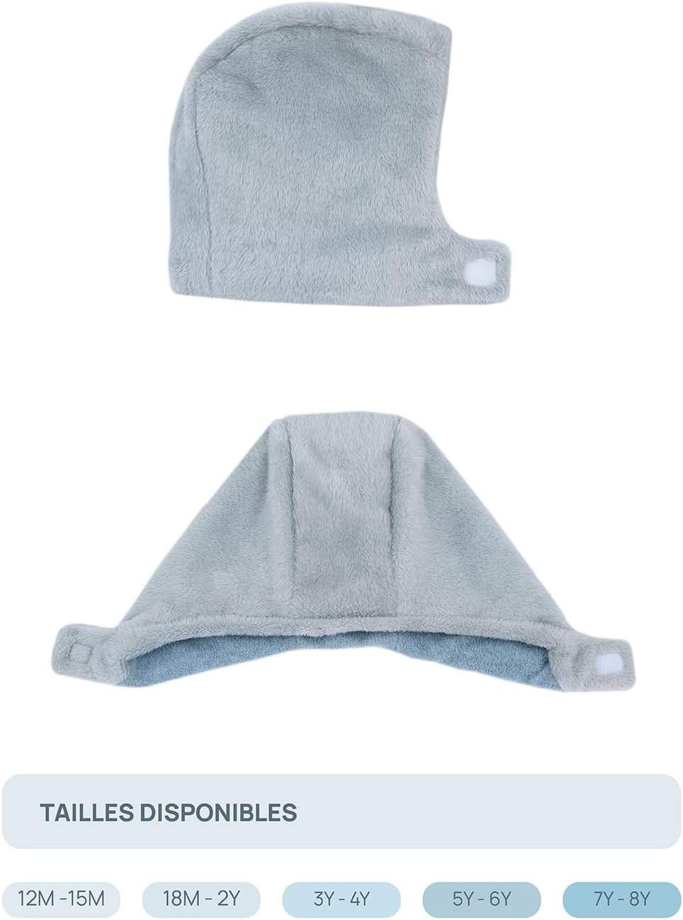 Thumbnail 6 de Bonnet hiver réversible velours Chicco
