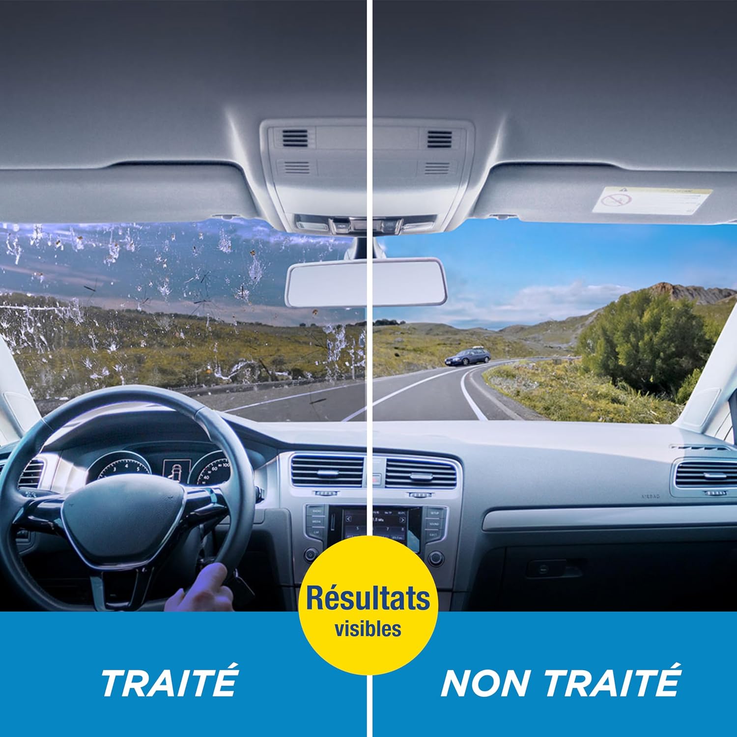 Detalle de Rain-X Lave-Glace Anti-Insectes et Anti-Pluie – 5L Vert