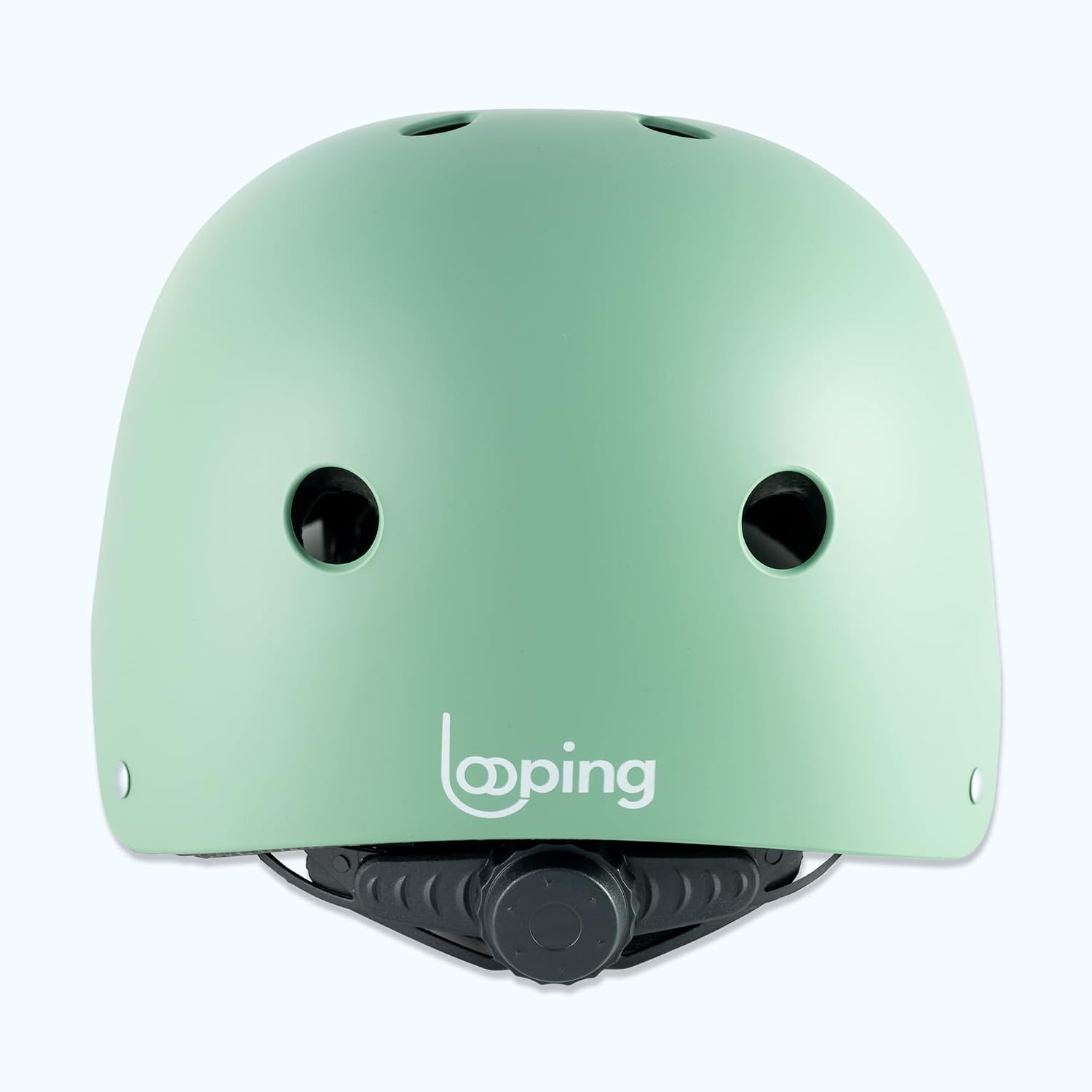 Detalle de Looping Scootizz kask ochronny dla dzieci XS/S, regulowany, zielony migdałowy