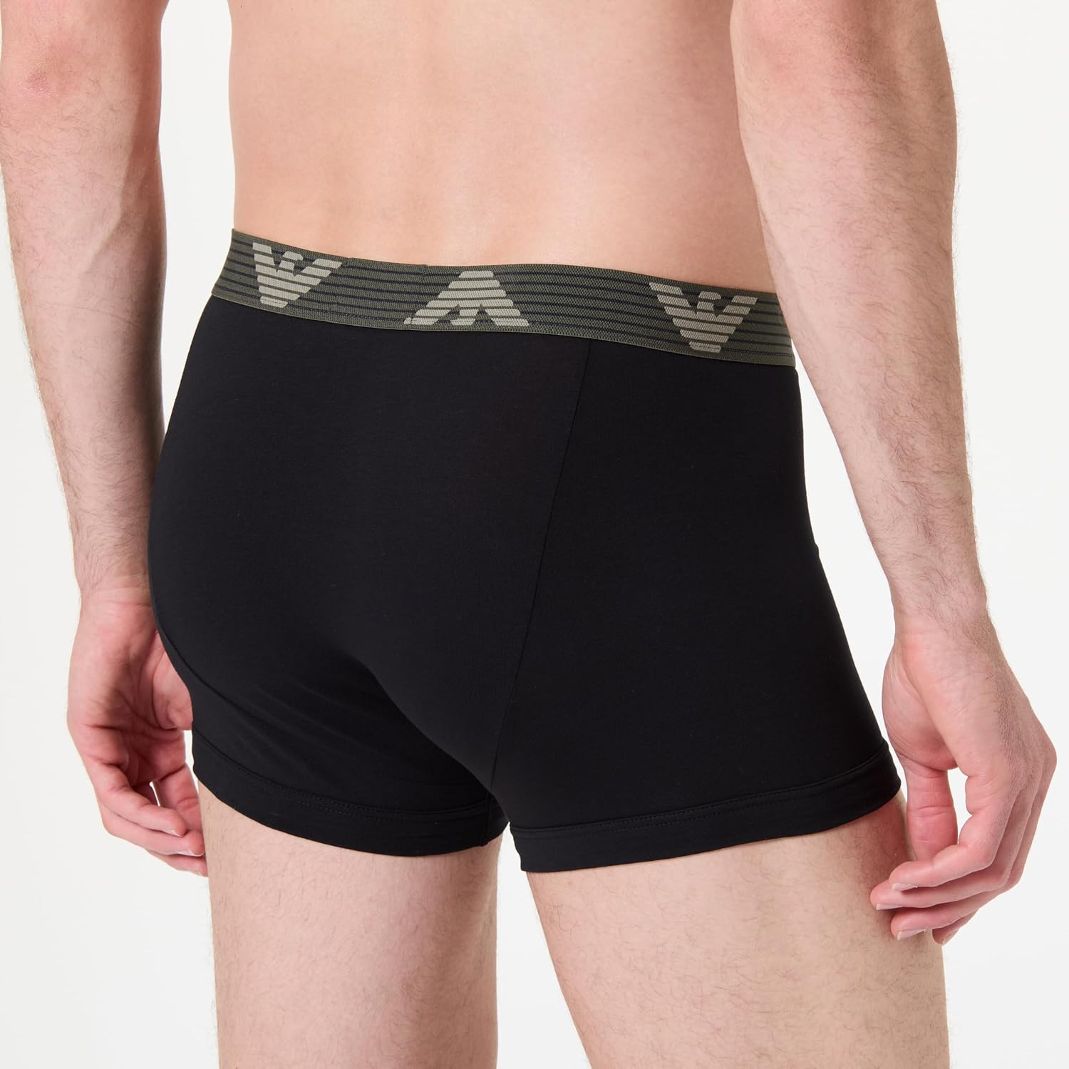 Detalle de Emporio Armani Trunk Costume a Pantaloncino Uomo: comfort leggero e stile essenziale