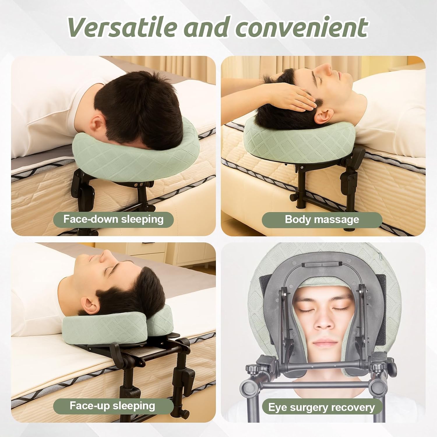 Detalle de Cxgros Massage Headrest for Bed 3.5 lb