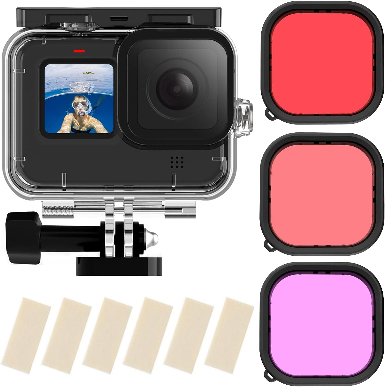 TELESIN GoPro Hero 9 Gehäuse 60 m