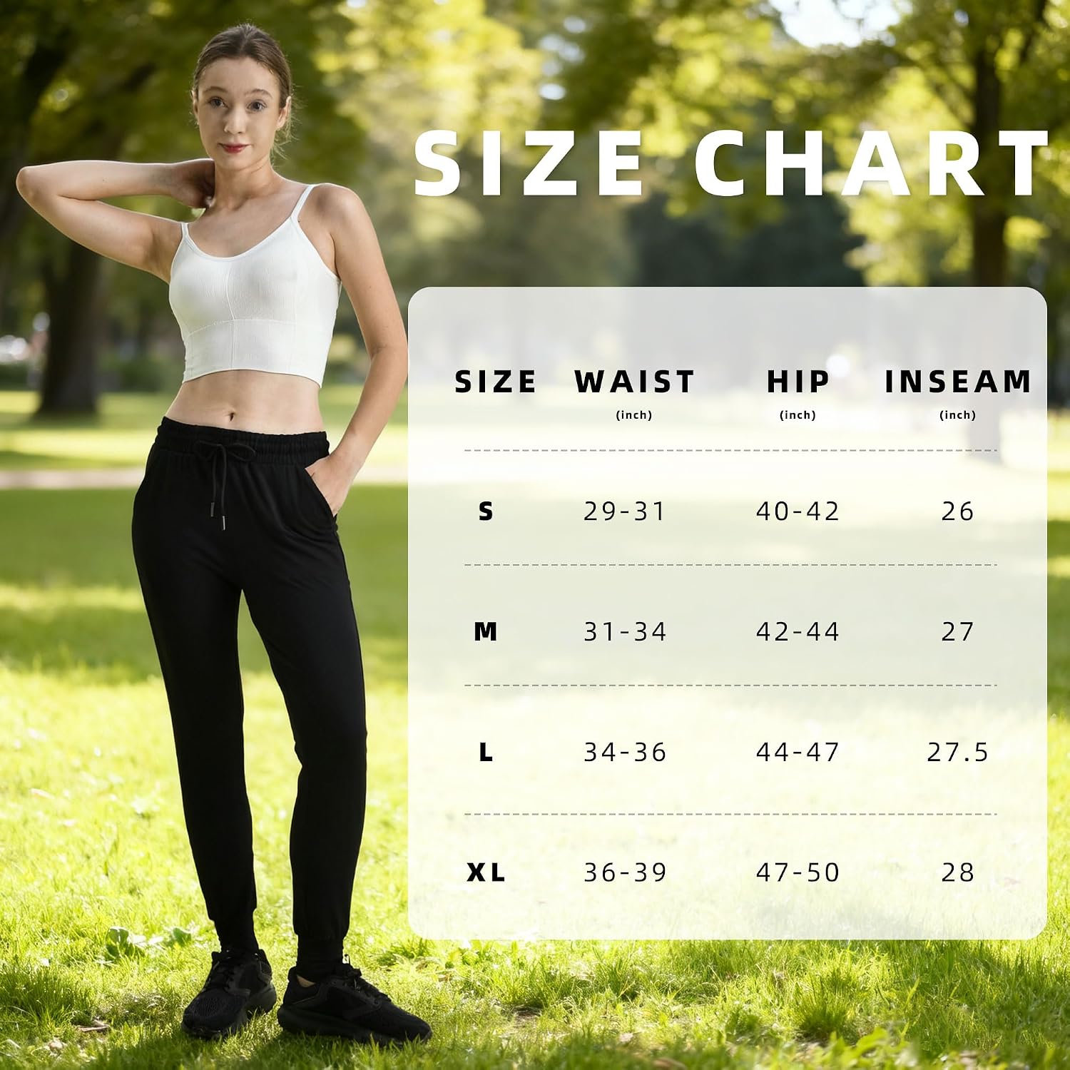 Detalle 2 de Ipletix Women's Joggers in Polyester-Spandex