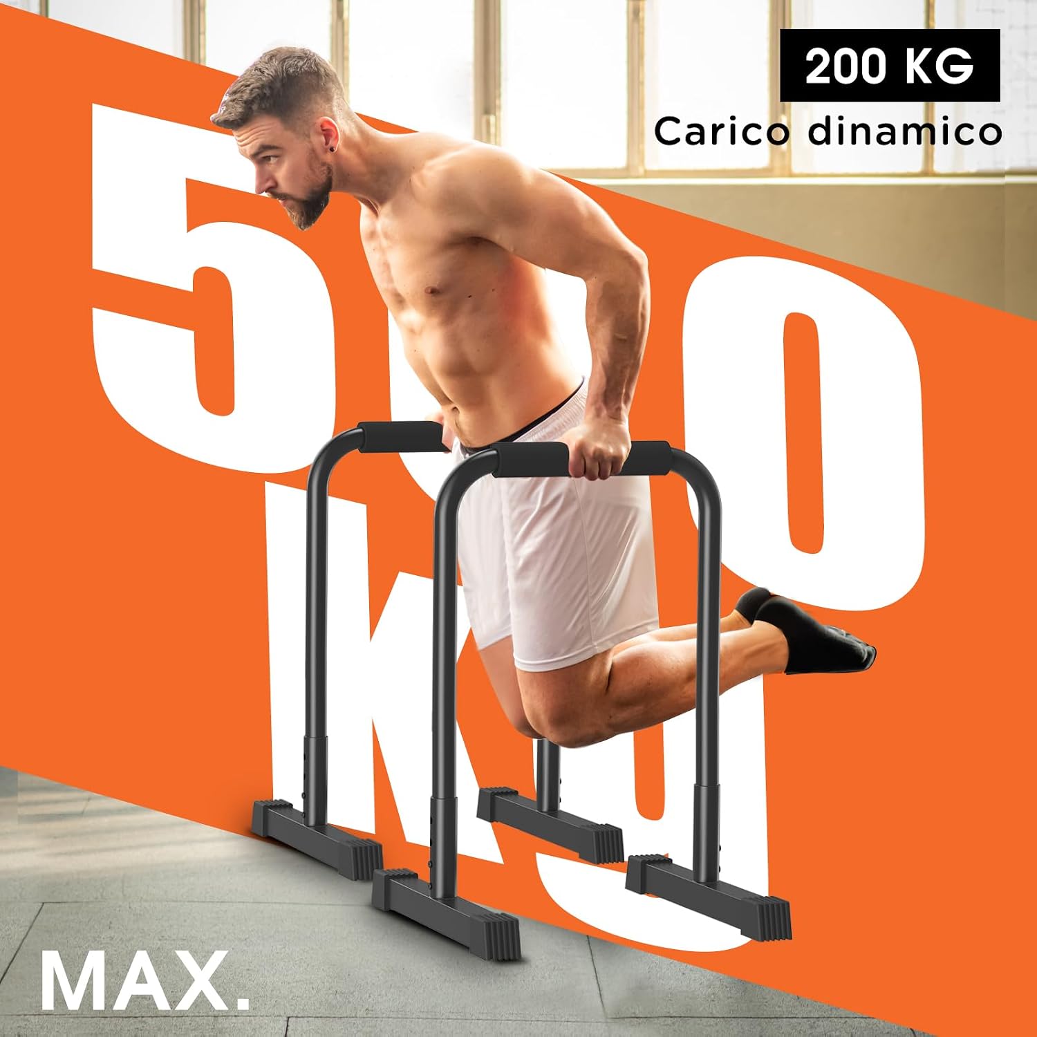 Thumbnail 2 de DH FitLife Dip Parallele Bars 80-90 cm