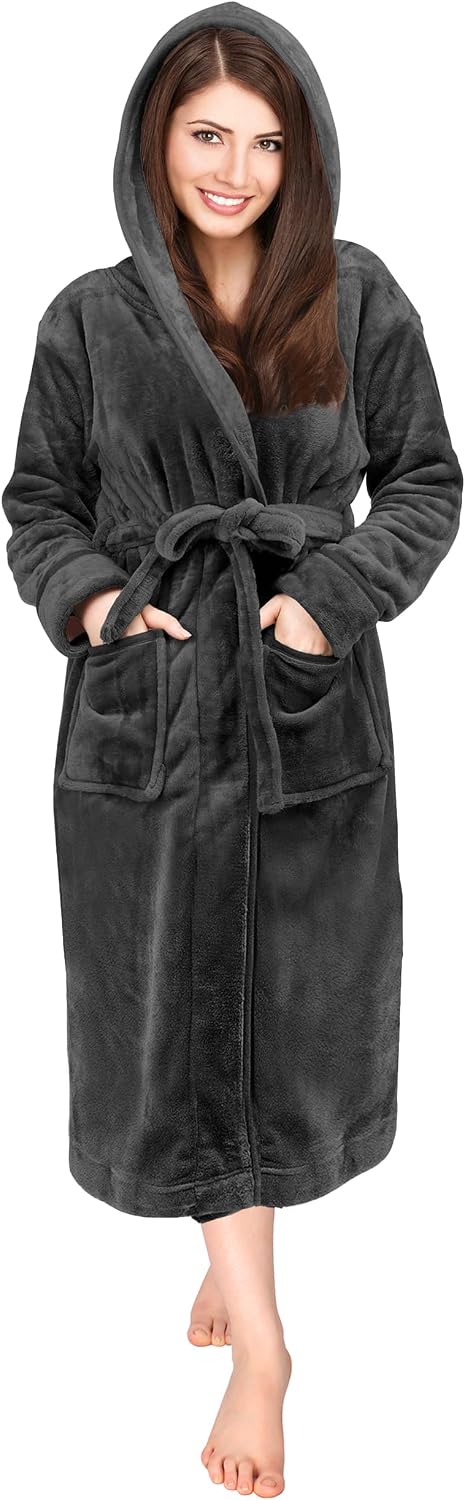 Detalle de NY Threads Morgenmantel Damen Fleece
