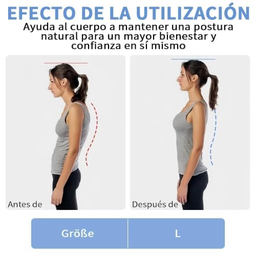 Thumbnail 3 de Corrector de Postura WXSHUOYU: contribute a una espalda más alineada y discreta