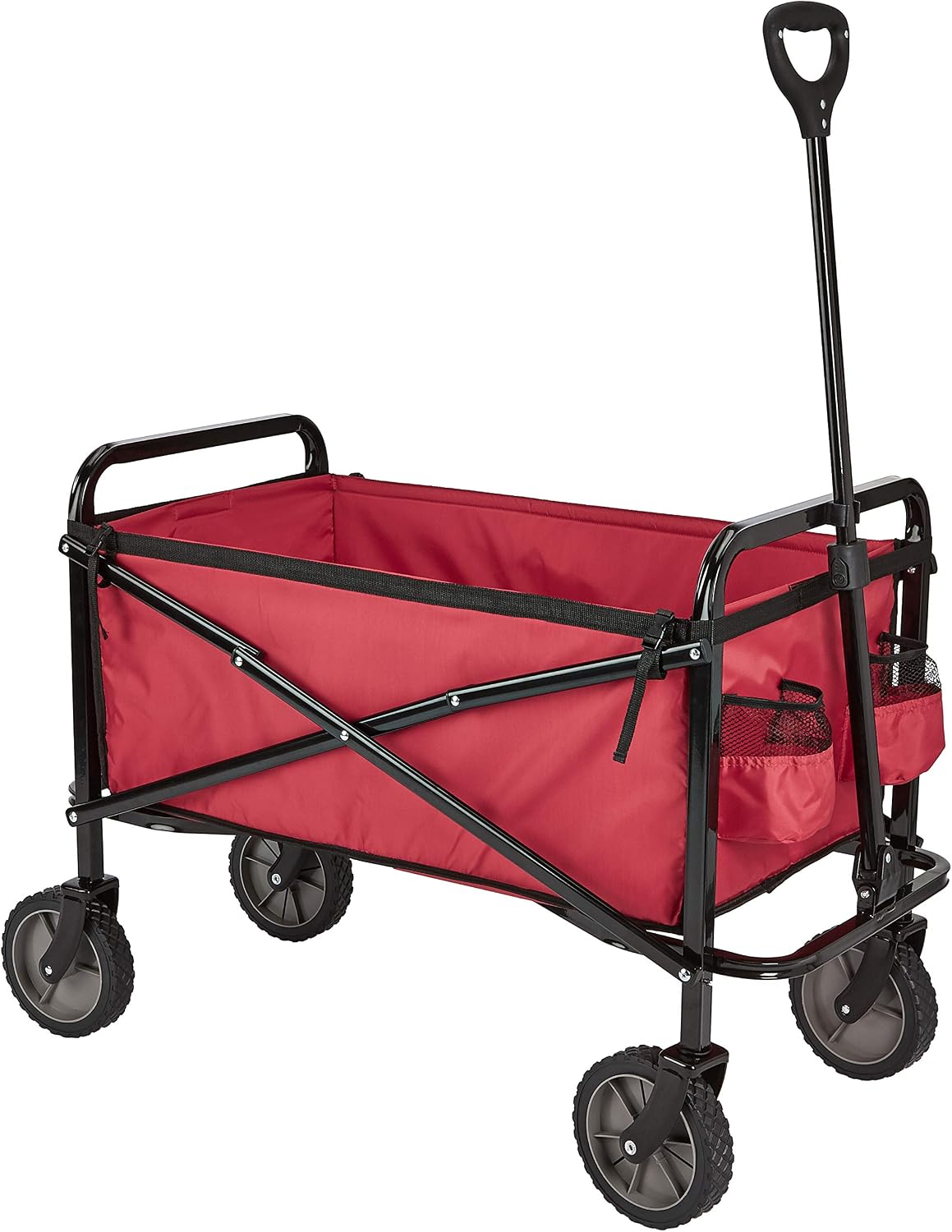 Thumbnail 6 de Amazon Basics Chariot d’extérieur pliable pour jardinage — 70,1 x 103,89 x 50,8 cm, Gris