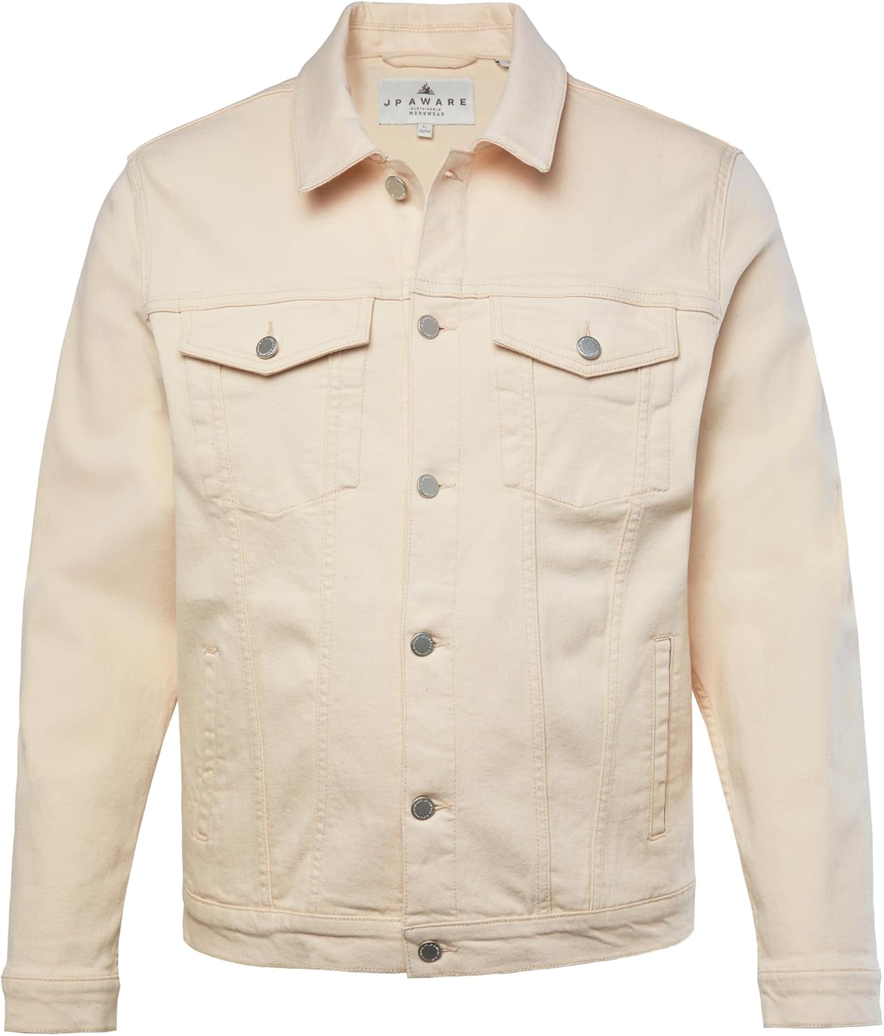 Detalle de JP 1880 Trucker-Jeansjacke GOTS Biobaumwolle