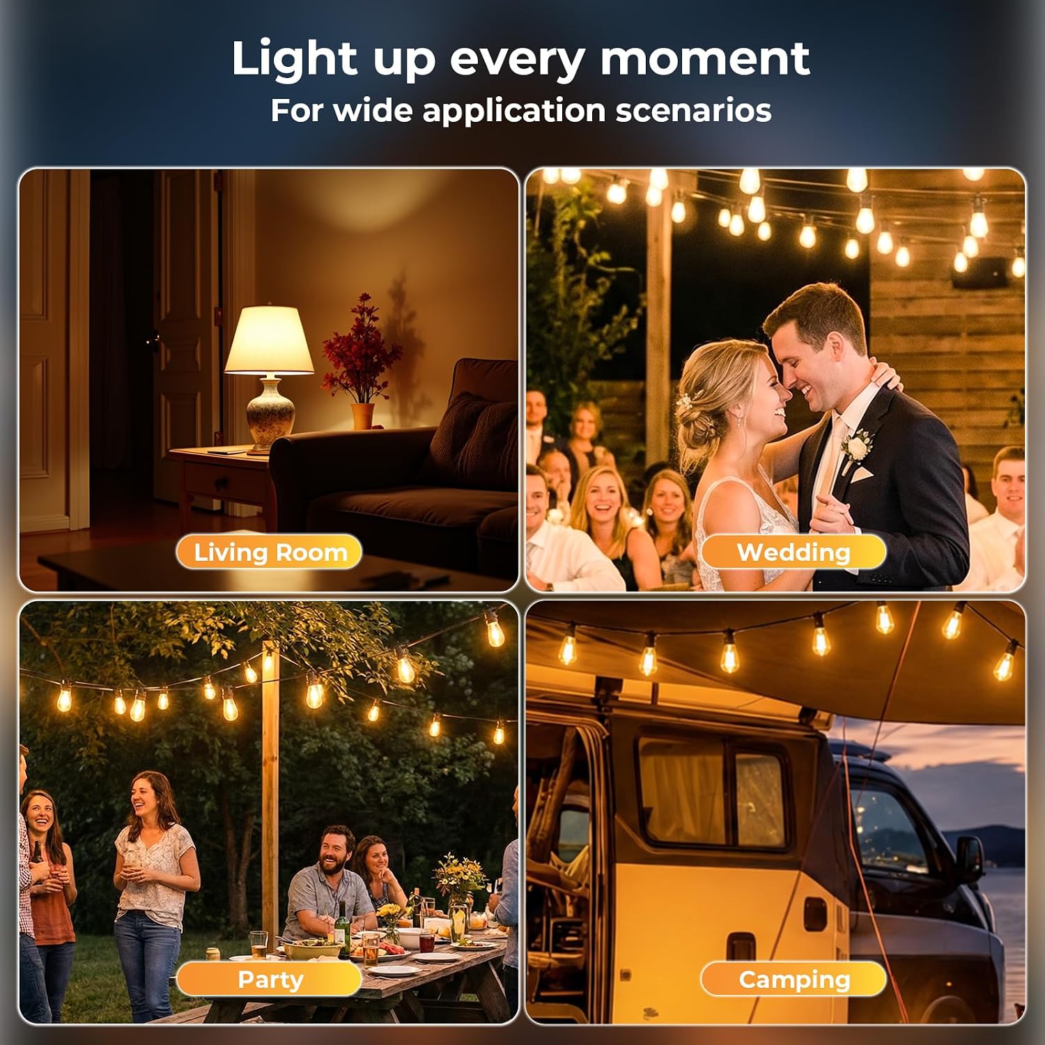 Thumbnail 6 de GvvooHome S14 LED Outdoor Bulbs