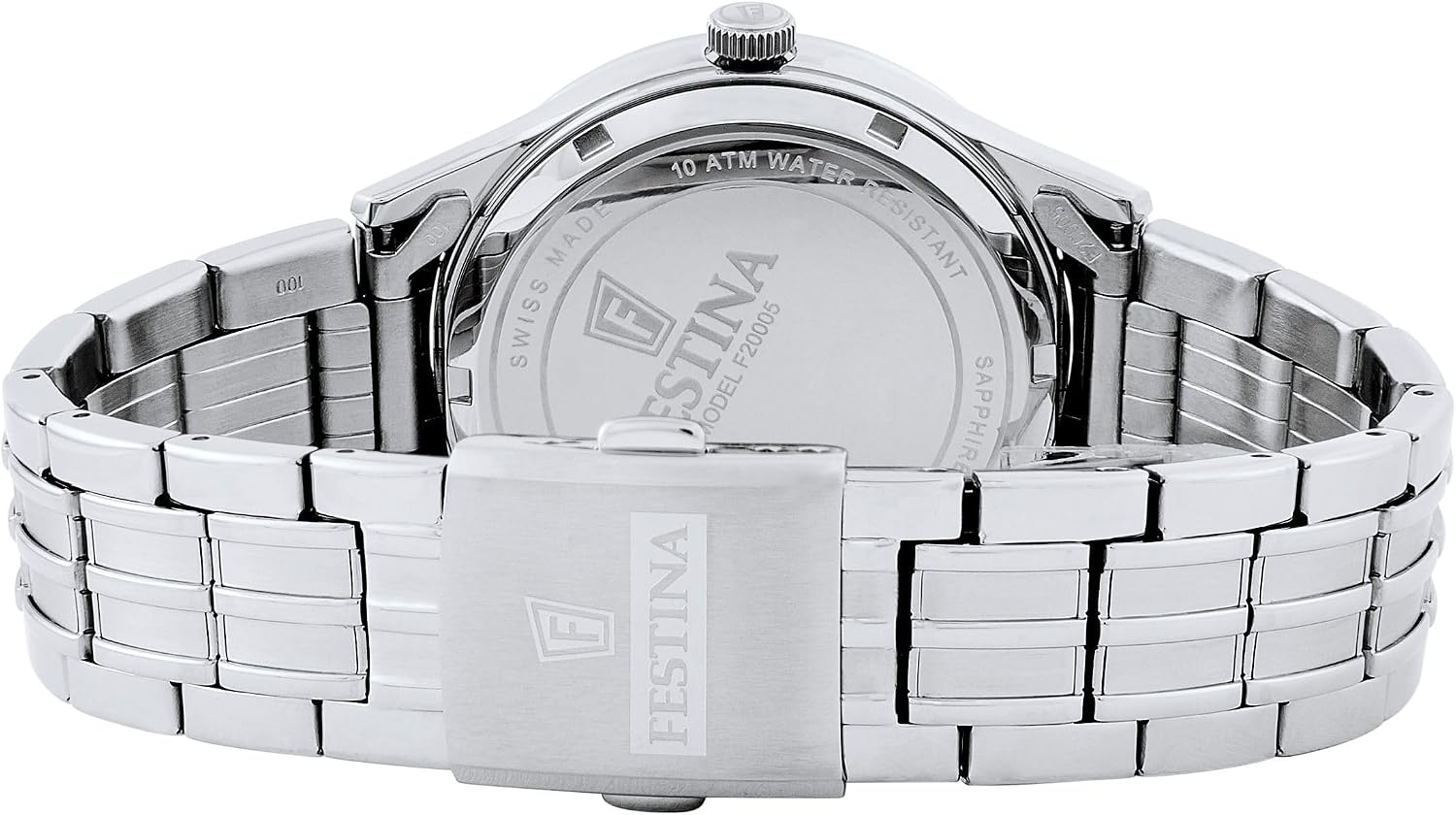 Thumbnail 4 de Festina F20005/3 Herrenuhr 10 ATM