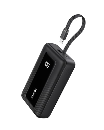 Anker Zolo Power Bank 20K: 30W Portable Charger with Built-in USB-C