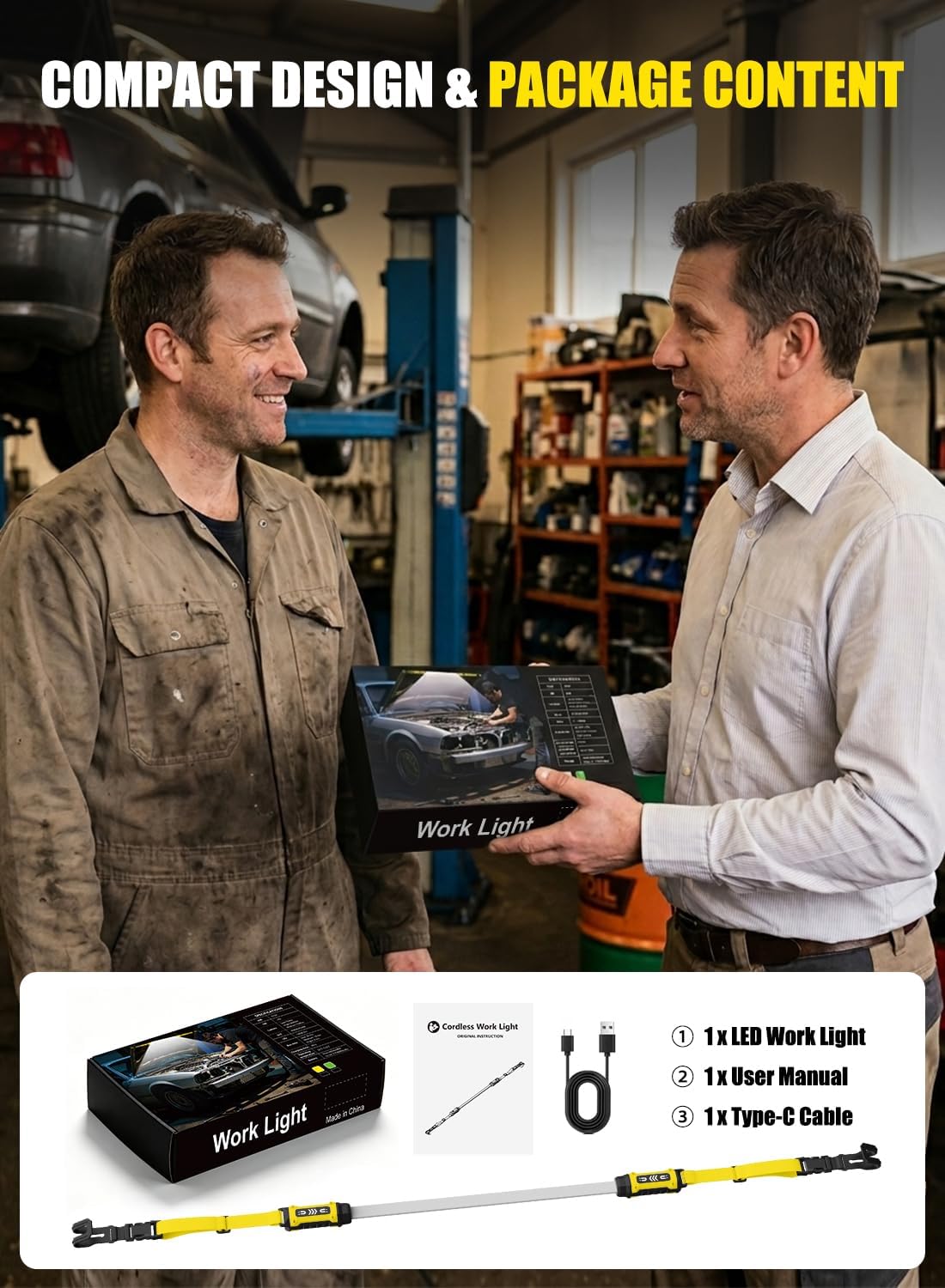 Detalle de CuLiDing Foldable Work Light 1500 lm