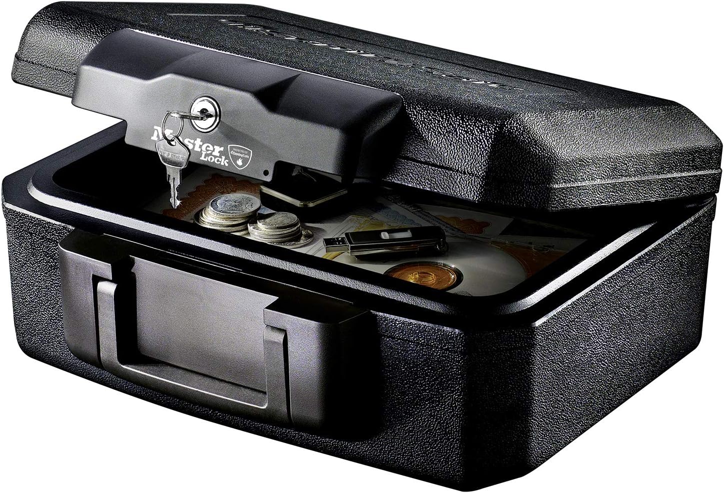 Thumbnail 3 de Master Lock 7.8L Fireproof and Waterproof Safe Box with Key, Portable Home and Professional Security