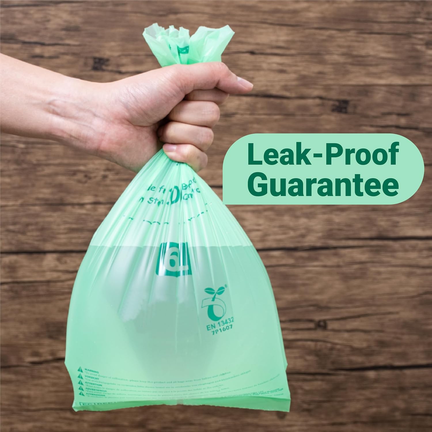 Thumbnail 1 de Greener Walker 6L kompostierbare Müllbeutel (150 Stück) mit EN13432