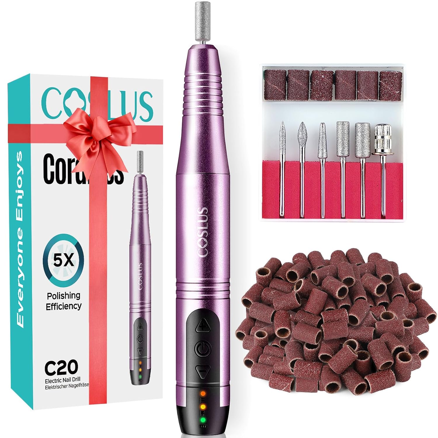 Detalle de COSLUS Cordless Nail Drill 6 Hours ๐