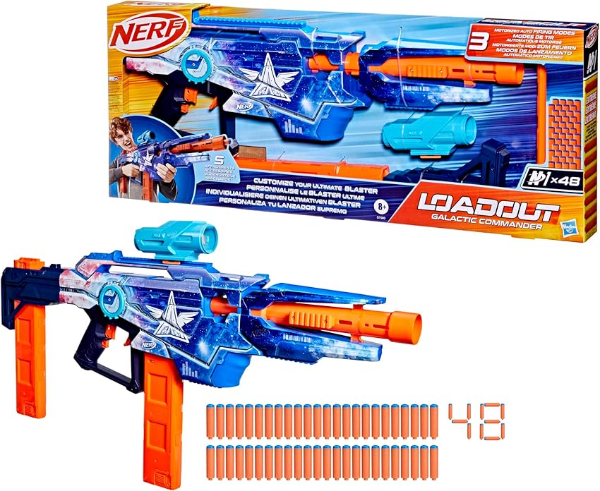 Thumbnail 5 de Nerf Loadout Galactic Commander 48 dardos
