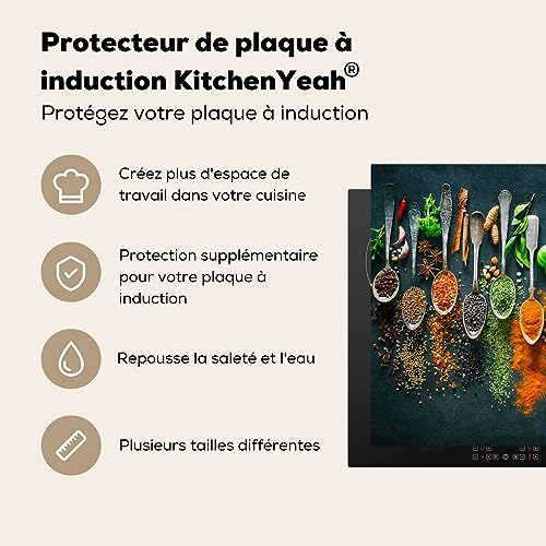 Detalle 2 de KitchenYeah Protege Plaque De Cuisson Décoration Cuisine Tapis - 59x52 cm