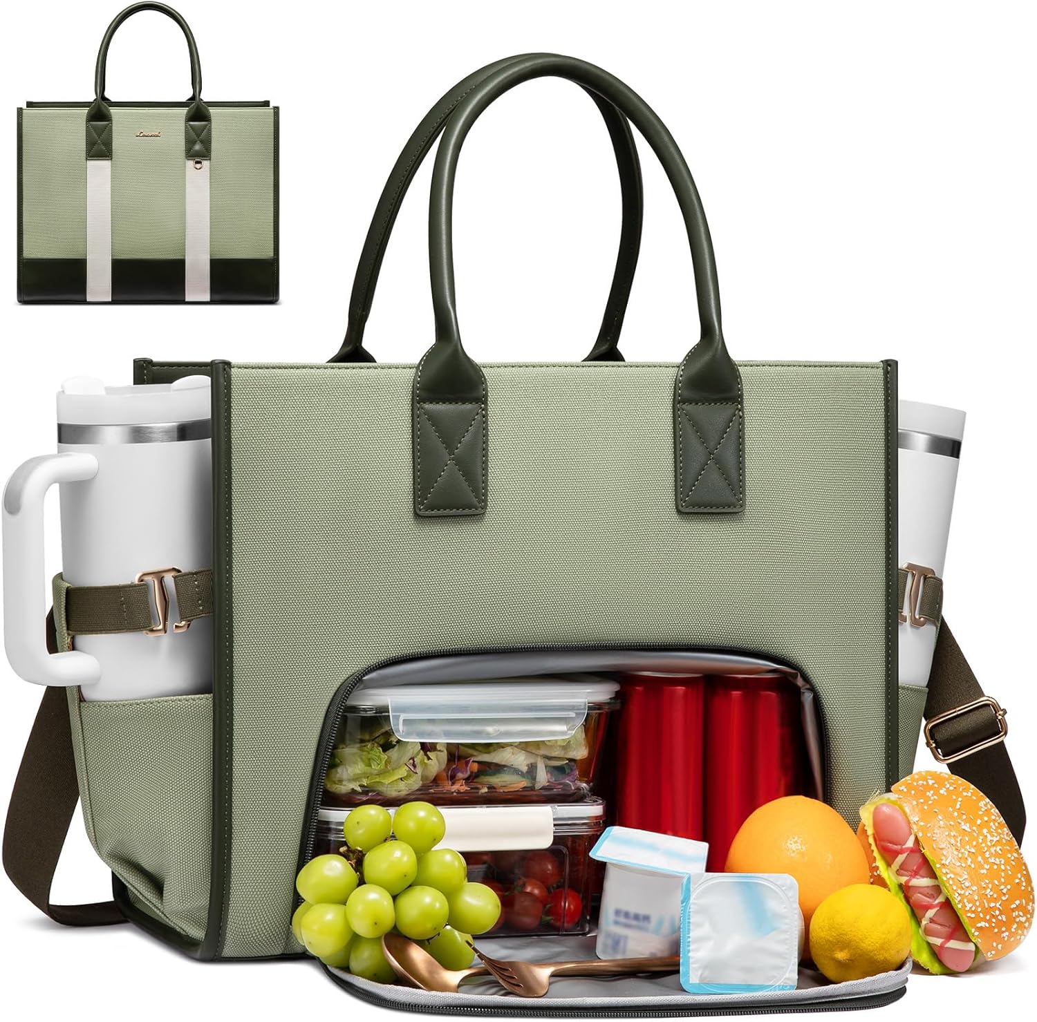 Thumbnail 6 de LOVEVOOK Work Tote Bag 17 Inch