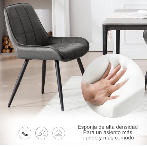 Thumbnail 6 de WOLTU 6X Sillas de Comedor 🪑 Ergonomicas y Modernas