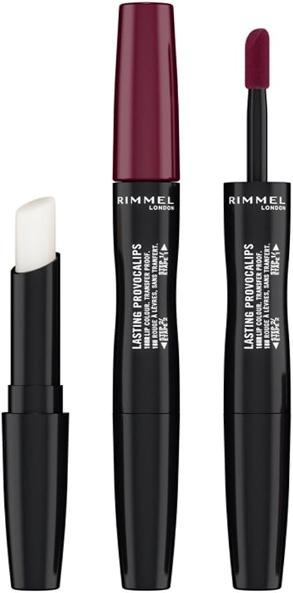 Detalle de Rimmel Lasting Provocalips 570 No Wine-ing - Labial Fijo 💄