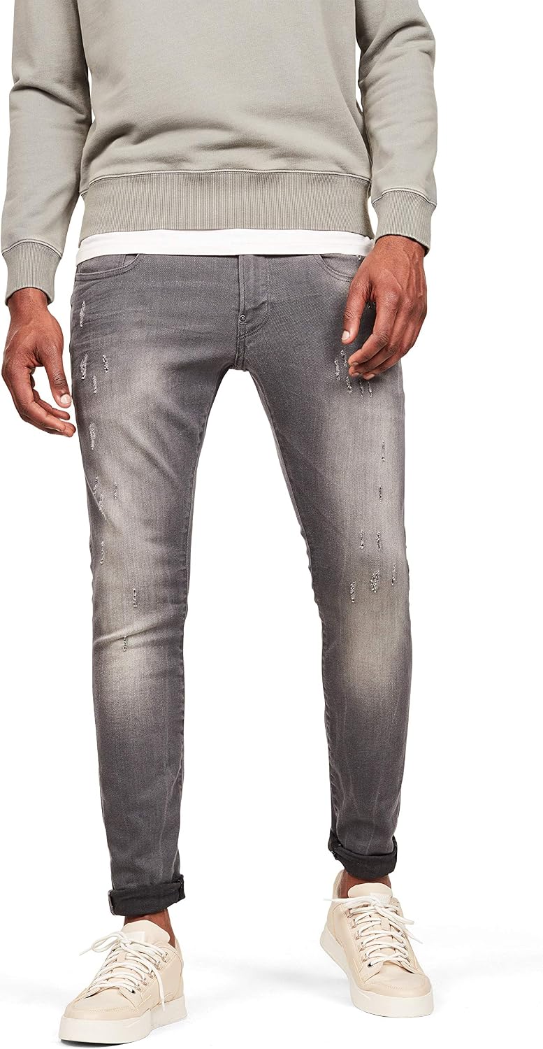Detalle de G-STAR Revend Skinny 33W/32L vaqueros gris